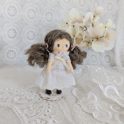 claydoll№5樹脂粘土人形＊ミニチュアドール＊創作人形＊アートドール