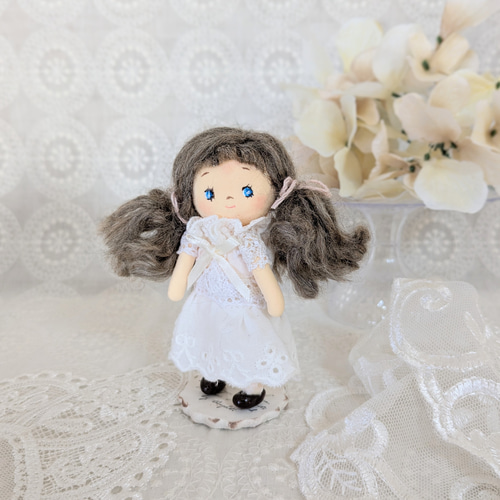 claydoll№5樹脂粘土人形＊ミニチュアドール＊創作人形＊アートドール