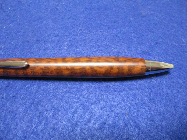スネークウッド　世界的銘木  オイル仕上げ　木軸ボールペン(シャープペンシル)
