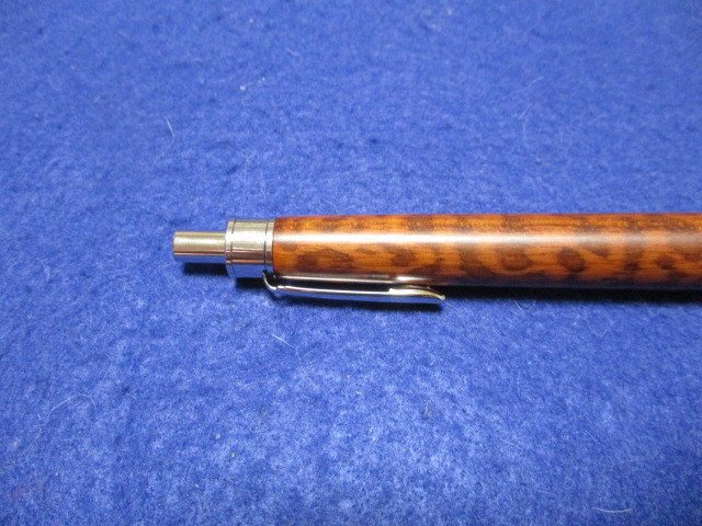 スネークウッド　世界的銘木  オイル仕上げ　木軸ボールペン(シャープペンシル)
