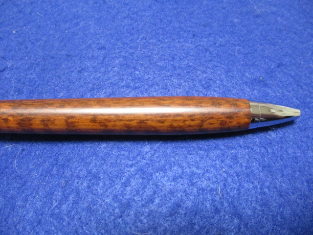 スネークウッド　世界的銘木  オイル仕上げ　木軸ボールペン(シャープペンシル)