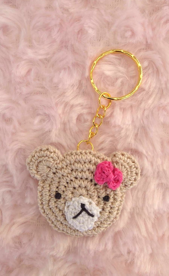 くまちゃんキーホルダー 4枚目の画像