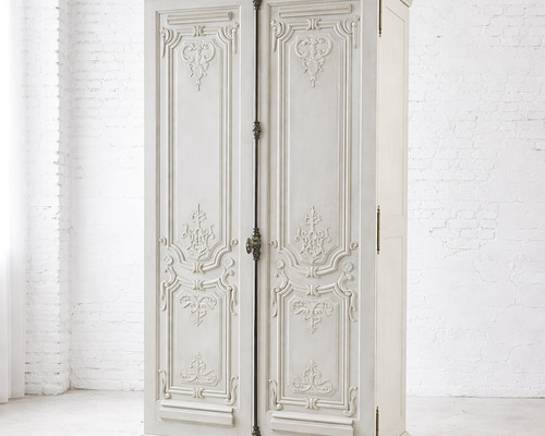 ☆フランス　アンティーク　ワードローブ フランスアンティーク 木製ワードローブ - L'atelier Brocante