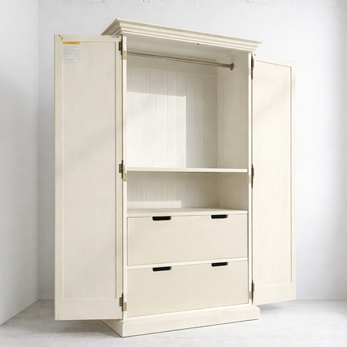 フランスアンティーク調クローゼット ワードローブ 洋服タンス