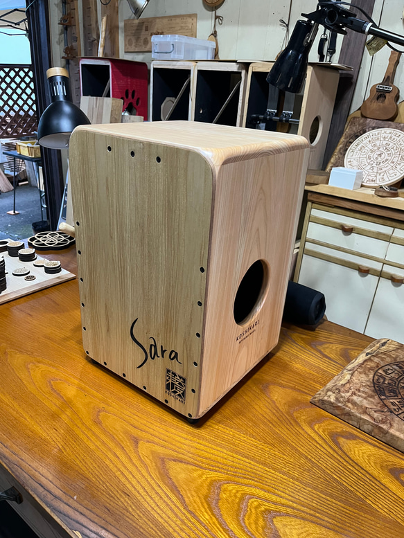 カホン制作ワークショップ（5台限定モニター価格）myデザイン可 3枚目の画像