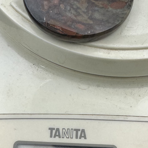 2026.1.16no.2福寿海無量霊石大玉璧 新潟産上質珪化木 ネックレス