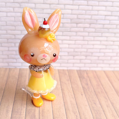 プリンうさぎちゃん その他人形 GLASS ASOBI TOM 通販 20326918