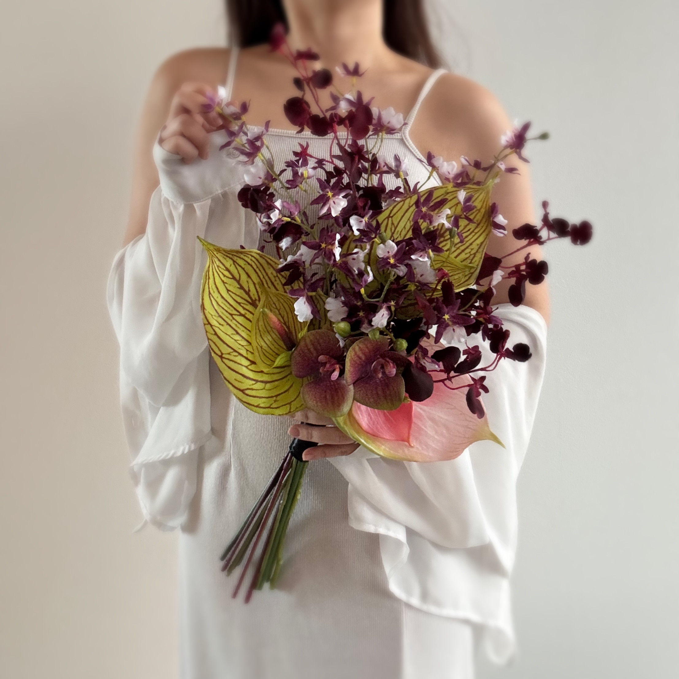 luxury bouquet⌇﻿ アーティフィシャルフラワー クラッチブーケ 海外風 前撮り 結婚式