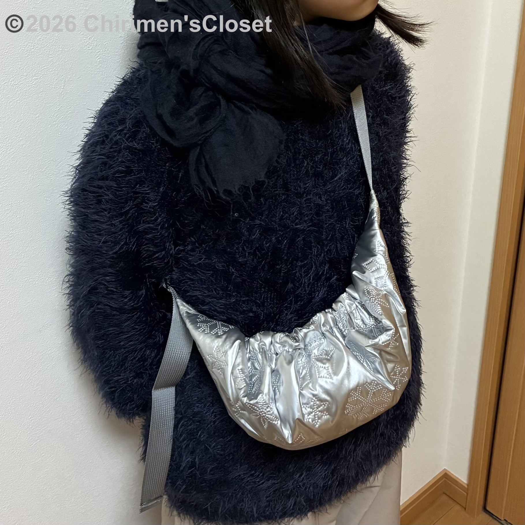 モフリン専用抱っこ紐☆MOFLING HUG（モフリング ハグ）冬限定　シルバースノー