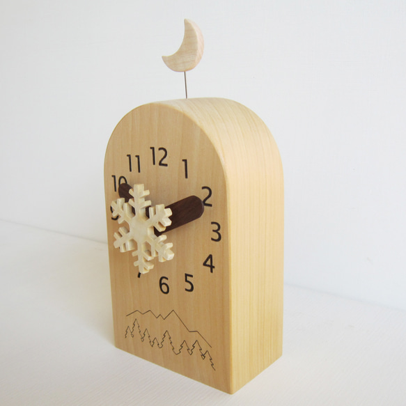 オーロラ　卓上時計 2枚目の画像