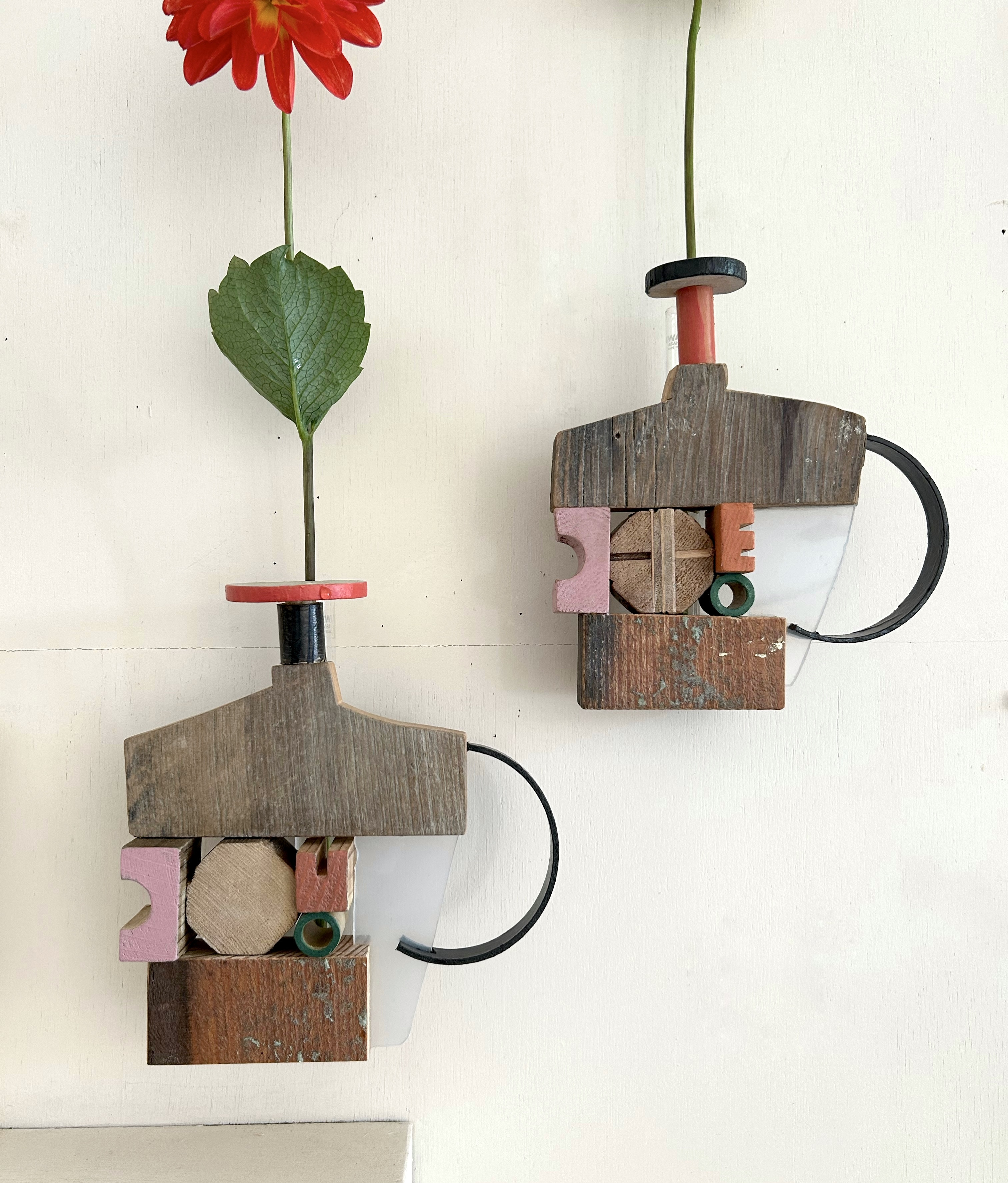 壁掛け一輪挿し『coppa flower vase』