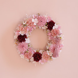 布リース*SAKURA mousse*　さくらリース 桜（さくら） リース のおすすめ人気通販｜Creema(クリーマ