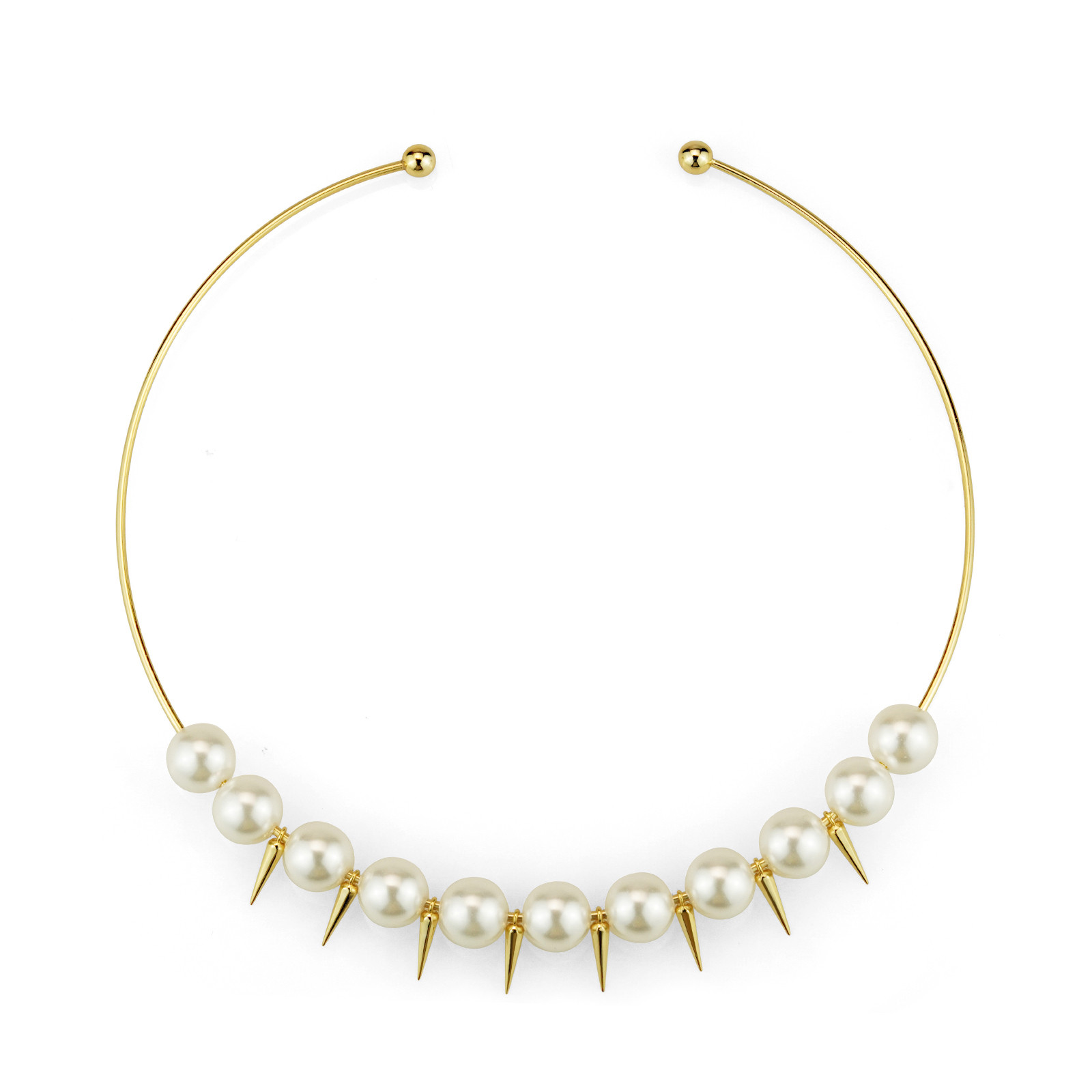 パールスパイクチョーカー 即発送可 20260117-1