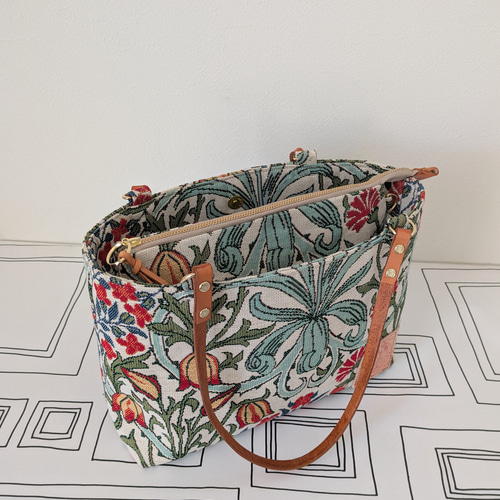 ウィリアムモリス 春色のショルダーポーチ 2wayバッグ MMⅡ（エムエム