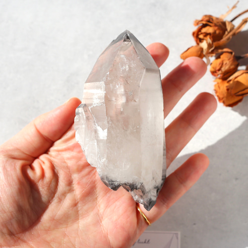 希少！ブラックレムリアンシード 天然石 水晶 鉱物 一点物 クォーツ