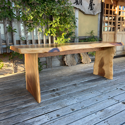 一点もの！杉古材のテーブル【ハンドメイド家具】 L WORK TABLE【FC01350】古材のテーブル 足場板 杉古材 ワークテーブル