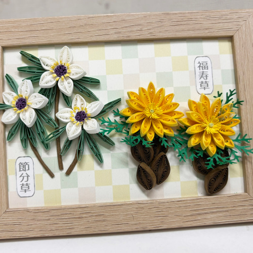 ペーパークイリングキット 福寿草と節分草 キット atelier*A 通販