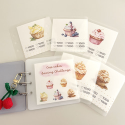 ましかくバインダー リフィル カップケーキ セービングチャレンジ 韓国