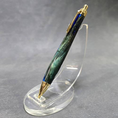 緑青腐菌 スタビライズウッド レジンシャープペンシル【送料・ギフト