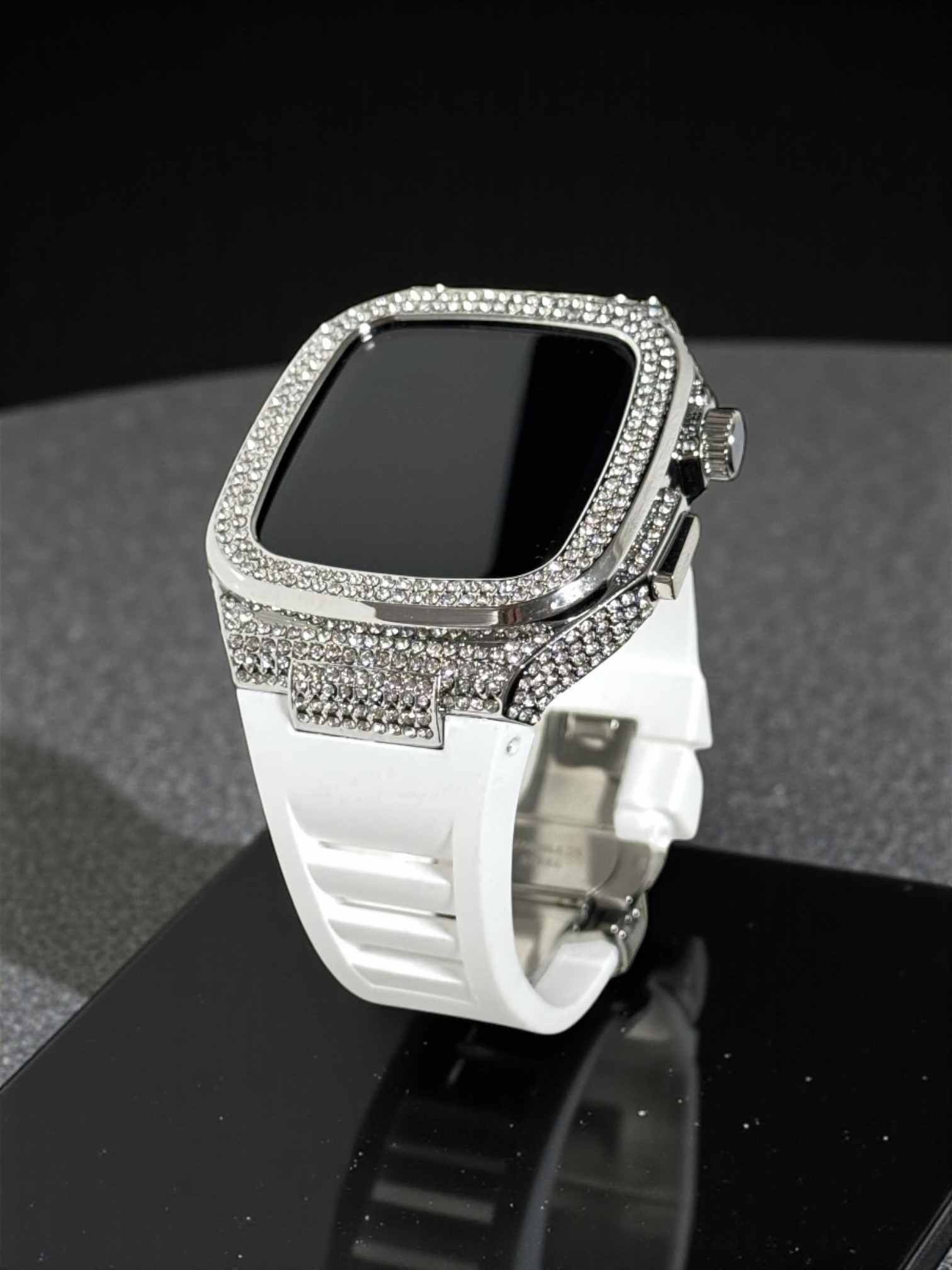 csh★アップルウォッチ ラバーベルト ケース　Apple Watchバンド