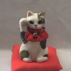 猫だって端午の節句 こいのぼりに乗った猫 江戸縮緬 その他置物 ねこ