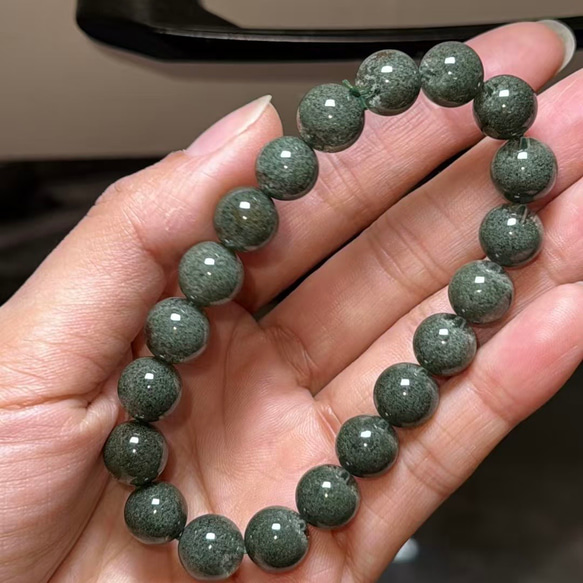 グリーンガーデンクォーツ 10ミリ K00688◇透明感◇ グリーンガーデン