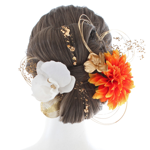 3452 カチモリヘア LALALAの髪飾り 成人式 袴 卒業式 和装 振袖 七五三