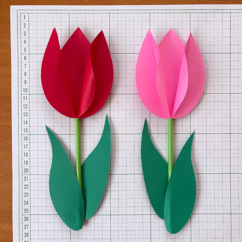 チューリップ 春 入園 入学 卒園 卒業 保育園 幼稚園 高齢者施設 製作