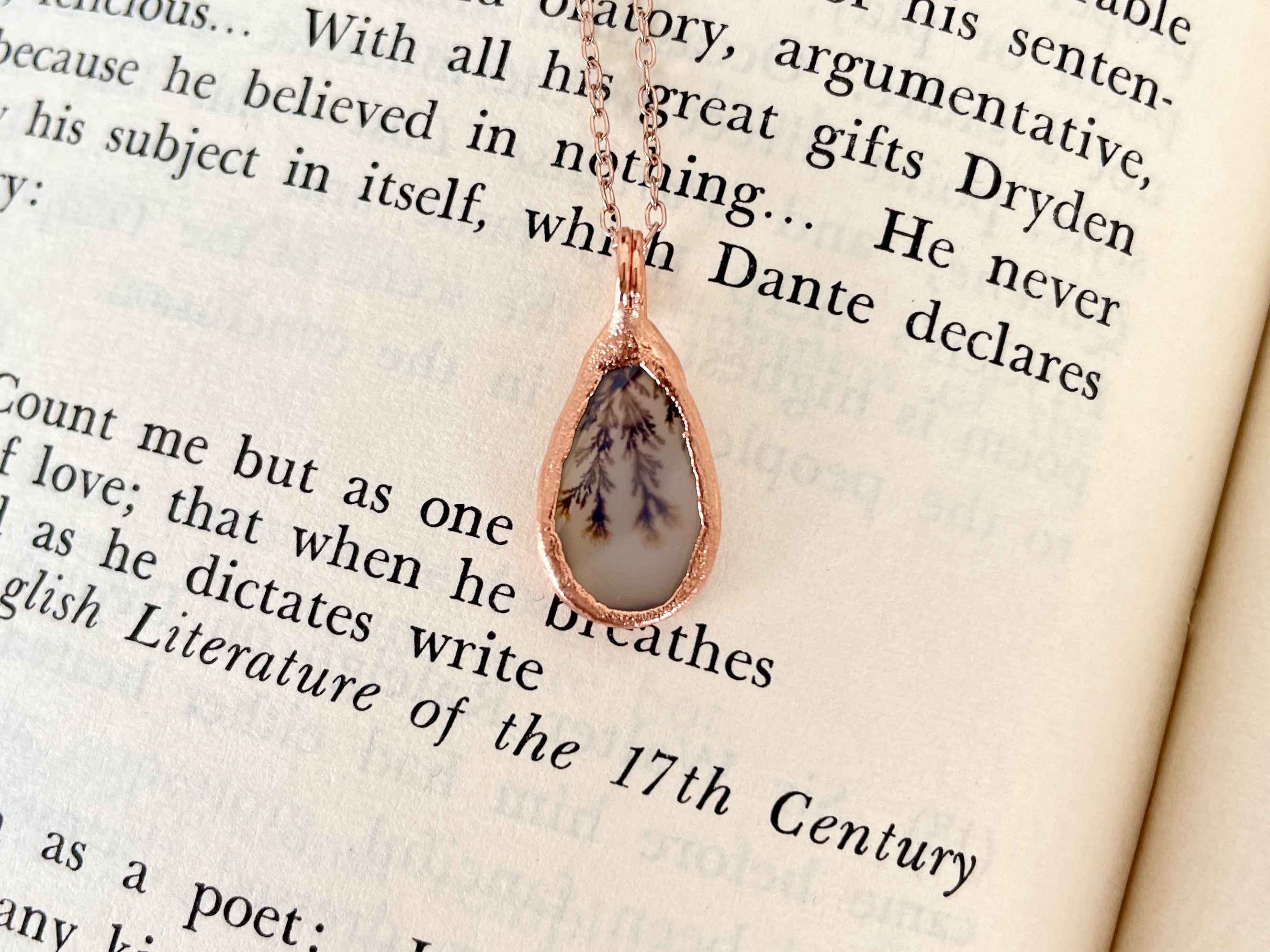 デンドリティックアゲート21ネックレス