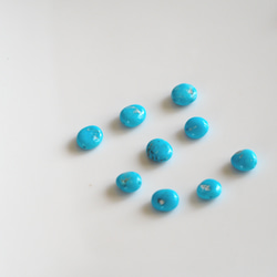 シルバーチェーン◆スリーピングビューティー ターコイズの華奢ネックレス 3枚目の画像