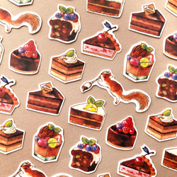 フレークシール マカロン Macaroon シール・ステッカー sc♡ 通販