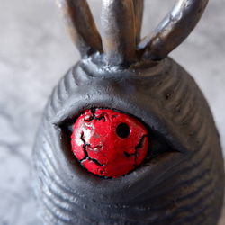 樹土鬼時計1　塊根植物　多肉植物　盆栽　植木鉢　作家鉢　オブジェ　沖縄 2枚目の画像