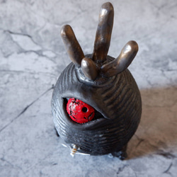 樹土鬼時計1　塊根植物　多肉植物　盆栽　植木鉢　作家鉢　オブジェ　沖縄 4枚目の画像