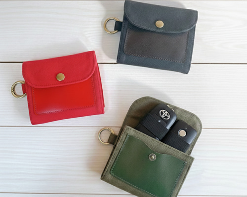 MARS】本革キーケース・フラットポーチ MARS様専用】本革キーケース