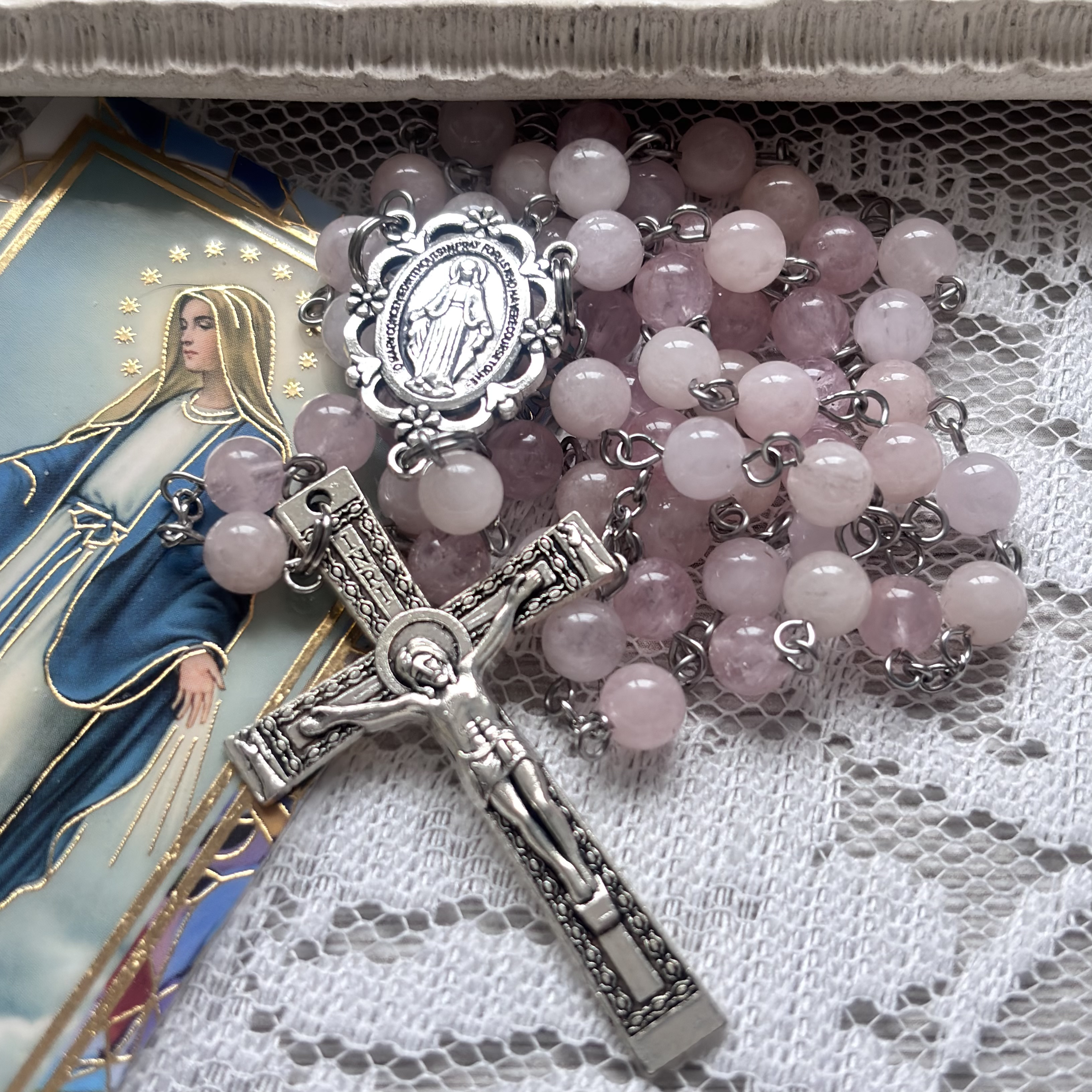 モルガナイトのロザリオ