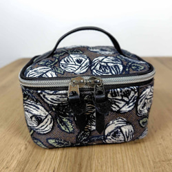 送料無料【貴方のカラーでお作りします】ALL牛革 タテ型がま口チョーク