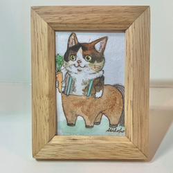 猫のちっちゃな原画 入学式 01 イラスト クワハラシホコ 通販 13592804