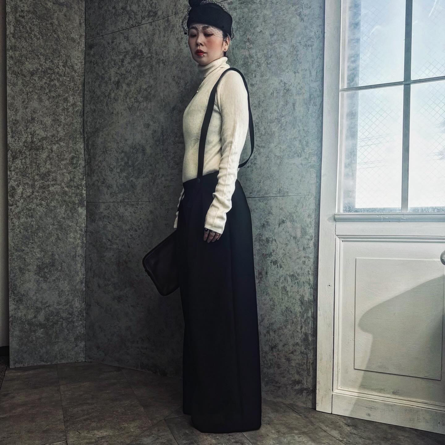 ■10日内発送■【新作】卒業式 入学式 【きちんと見えが叶う。フォーマルサロペット。】ワイドパンツ 冬