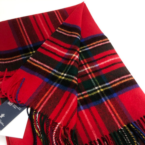 み*お様 JOHNSTONS ジョンストンズ 大判 マフラー ロイヤルスチュワー