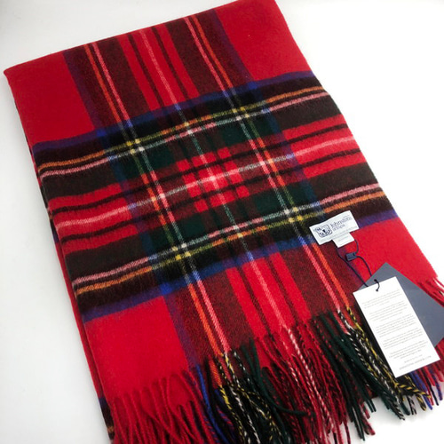 ジョンストンズ　大判　ストール　マフラー　カシミヤ　ロイヤルスチュワート ジョンストンズ カシミア 大判ストール マフラー ロイヤルスチュワート