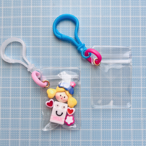 NO.256m 個包装 キャンディバッグ キーホルダー 4×6cm 100個セット