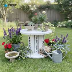 ケーブルドラム 電線ドラム テーブル アメリカン インテリア ガレージ