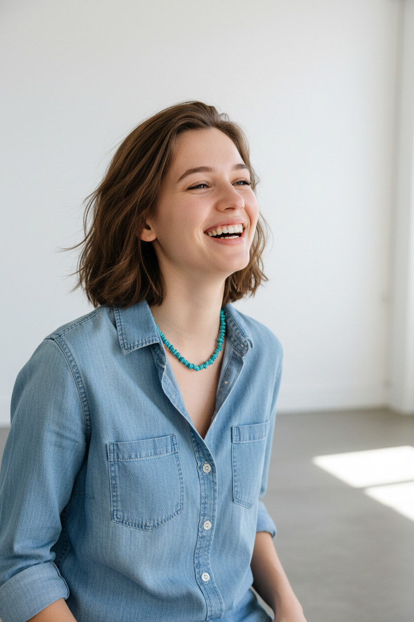 稀少産地のターコイズをお求めやすく。Sleeping Beauty ターコイズネックレス by nature TMC