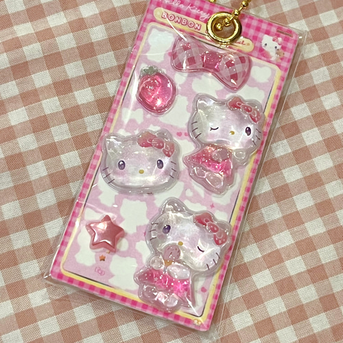 正規品 ボンボンドロップシール クリアでぷっくりとしたキーホルダーコンプリート ⭐︎ボンボンドロップシールキーホルダー⭐︎① シール・ステッカー