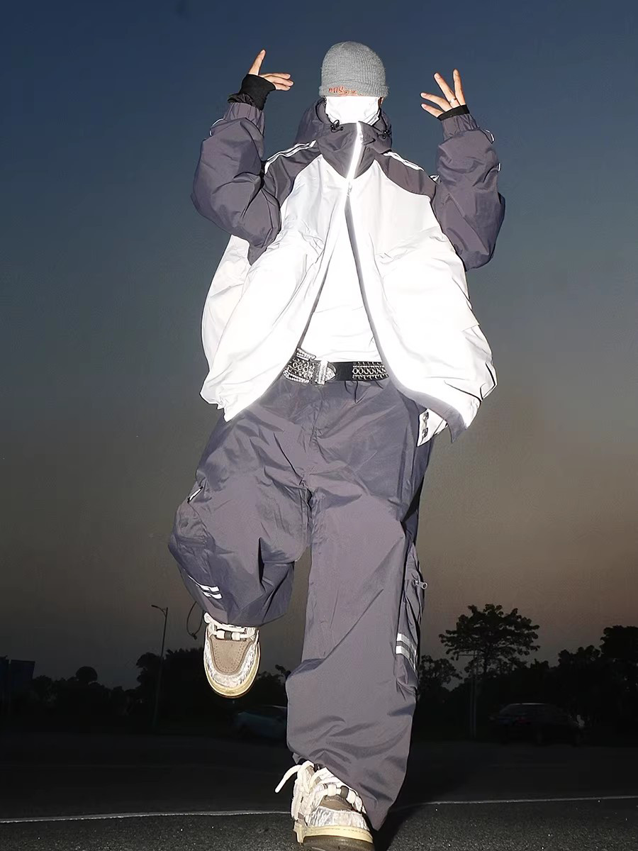 限定セール スノボウェア 上下セット グレー 裏起毛 3L レディース メンズ ジャケット パンツ 2点セットSK155