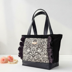 デニムリメイクバッグ 花柄 トートバッグ inankle_ka 通販 7589666