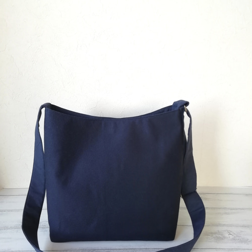 SALE ☆ミナペルホネンsky flowerワンショルダーバッグ/navy