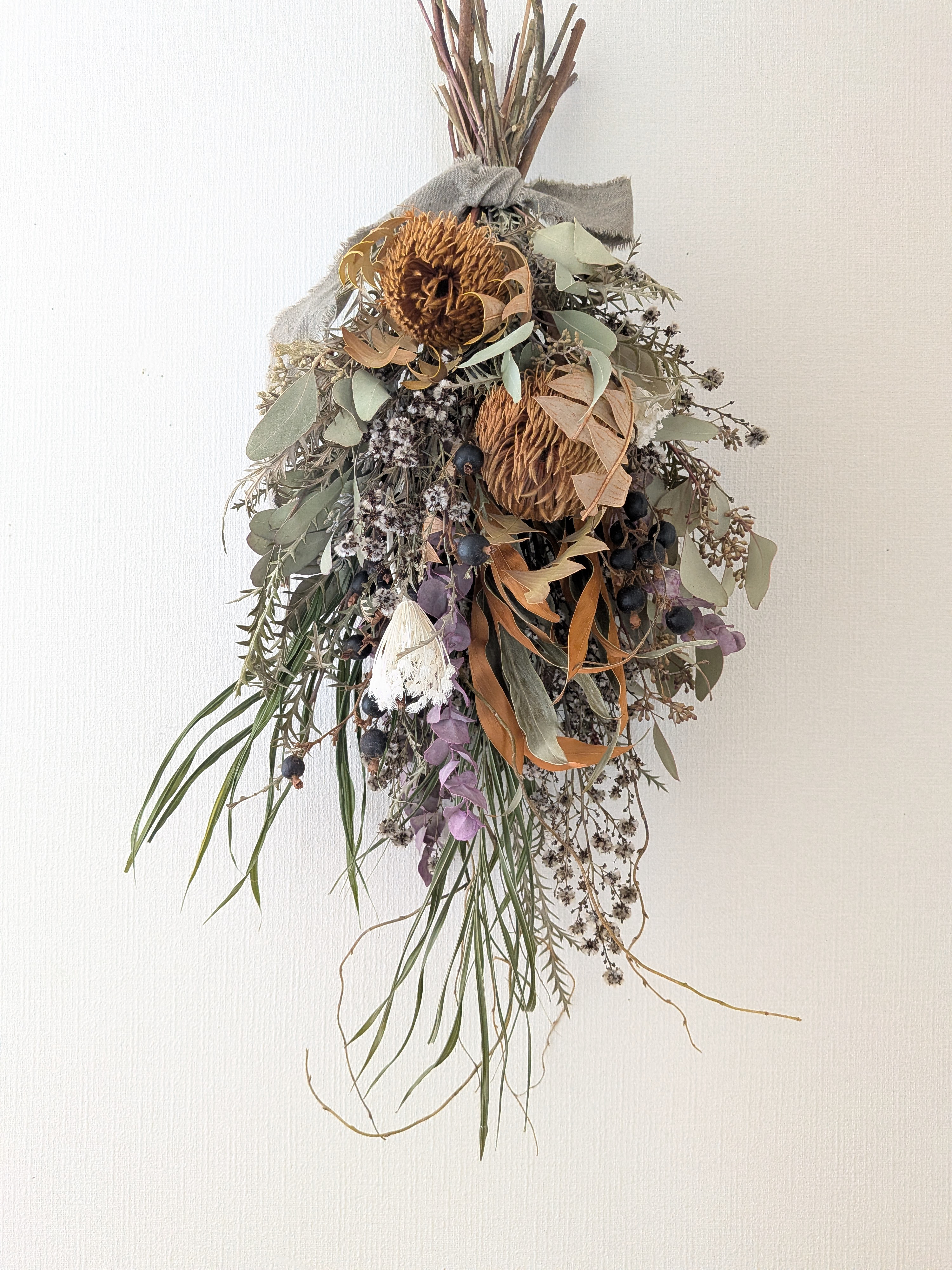 【sale】バンクシアのスワッグ