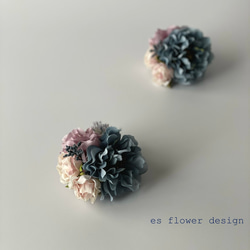 ニュアンスカラーの大人コサージュ コサージュ es flower design 通販