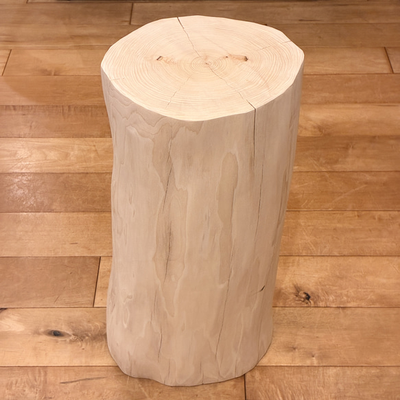 槙　丸太 スツール 椅子　No.1541 Maki Wood Stool No.1541 椅子（チェアー）・スツール Wood Factory